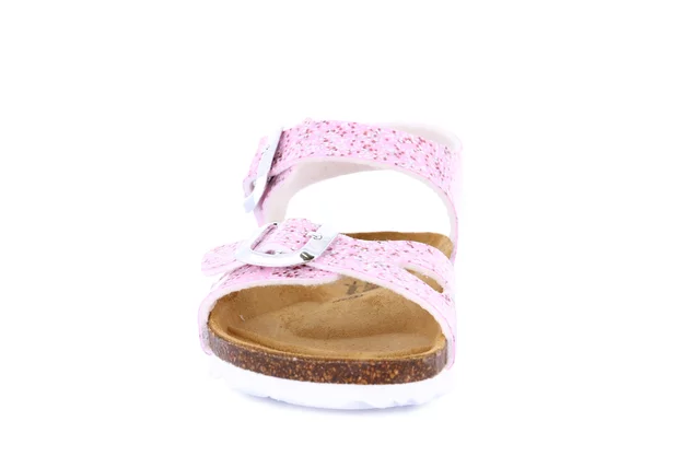 Junior double band sandal | LUCE SB1656 - ROSA-BIANCO | Grünland Junior