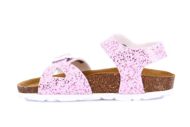 Junior double band sandal | LUCE SB1656 - ROSA-BIANCO | Grünland Junior