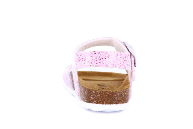 Junior double band sandal | LUCE SB1656 - ROSA-BIANCO | Grünland Junior