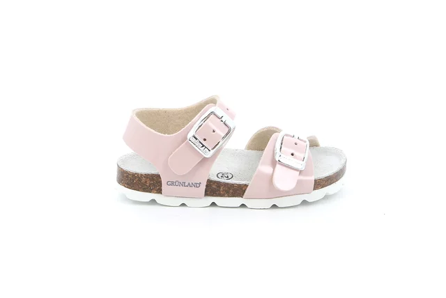 Children's patent leather sandal | ARIA SB1828 - PINK | Grünland Junior