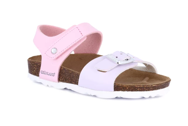 Sandalo con chiusura a strappo | LUCE SB1831 - GLICINE-ROSA | Grünland Junior