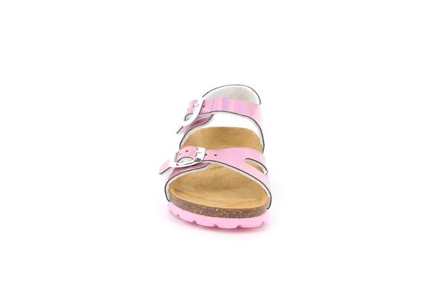 Iridescent sandal | LUCE SB1833 - PINK | Grünland Junior