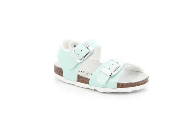 First step cork sandal | ARIA SB2094 - menta