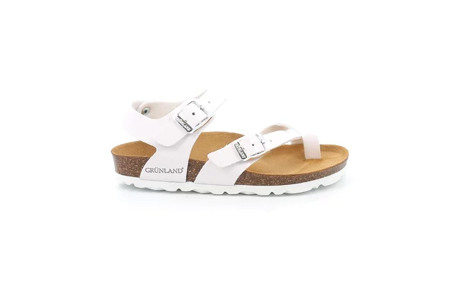 SANDALO BAMB.  S. SB2116 - WHITE | Grünland Junior