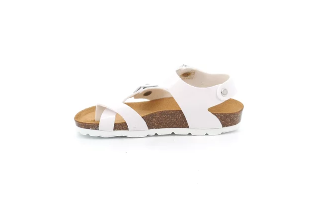 SANDALO BAMB.  S. SB2116 - WHITE | Grünland Junior