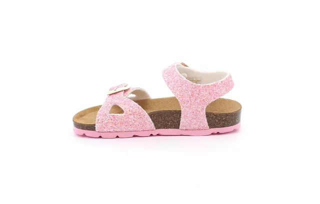 Sandalo bimba in glitter | LUCE SB2129 - ROSA | Grünland Junior
