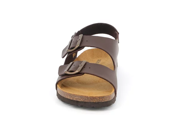 Men's sandal in cork | BOBO SB3005 - TESTA DI MORO | Grünland