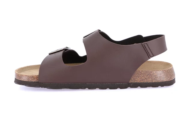 Men's sandal in cork | BOBO SB3005 - TESTA DI MORO | Grünland