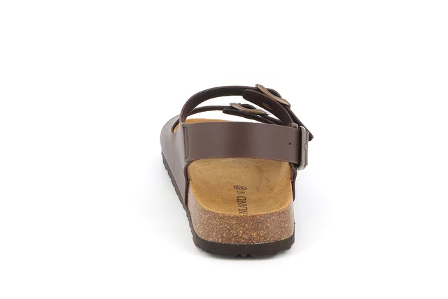 Men's sandal in cork | BOBO SB3005 - TESTA DI MORO | Grünland