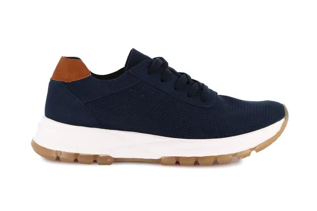 Men's super sporty shoe with perforations | BOST SC0793 - NAVY | Grünland