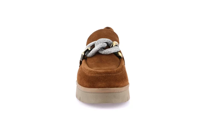 City suede moccasin | REXX SC2141 - CUOIO | Grünland