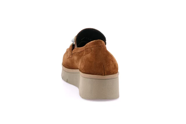 City suede moccasin | REXX SC2141 - CUOIO | Grünland