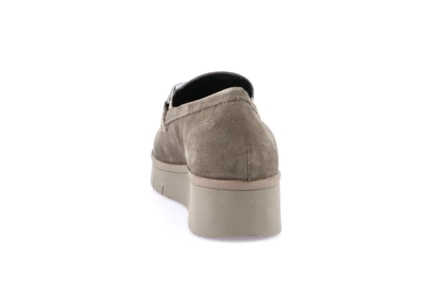 City suede moccasin | REXX SC2141 - TAUPE | Grünland