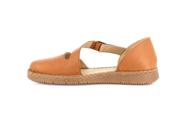 Offener Schuh mit natürlichem Komfort | INAD SC2159 - CUOIO | Grünland