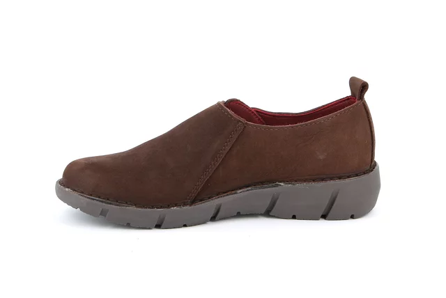 Slip on in soft leather | KART SC2886 - TESTA DI MORO | Grünland