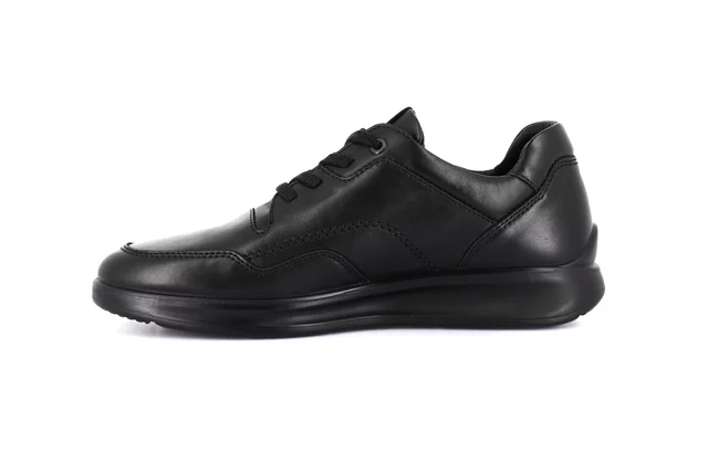 Lace-up in genuine leather | BONN SC2955 - BLACK | Grünland