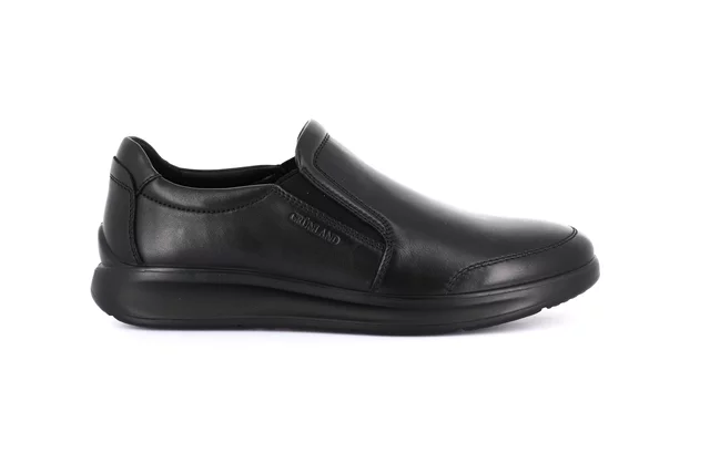 Herren Leder Slip-on SC2957 - SCHWARZ | Grünland