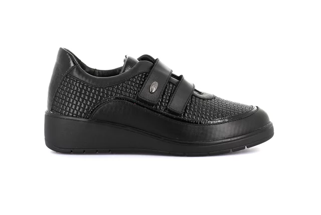 Sneaker Comfort | NETA SC4202 - BLACK | Grünland