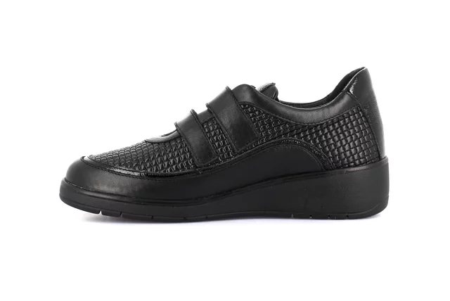 Sneaker Comfort | NETA SC4202 - BLACK | Grünland