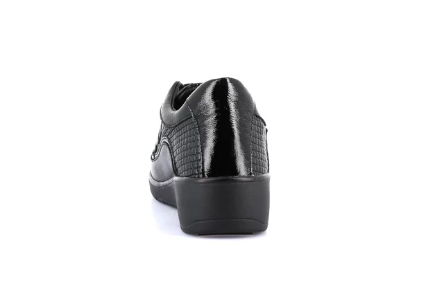 Komfort Sneaker | NETA SC4202 - SCHWARZ | Grünland