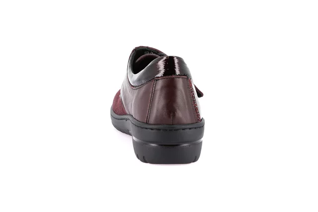 Comfort Sneaker | NILE SC4206 - BORDEAUX | Grünland