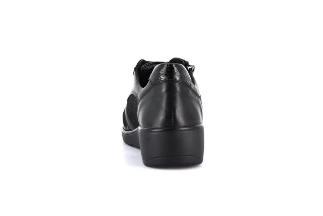 Sneaker Comfort | NETA SC4208 - BLACK | Grünland