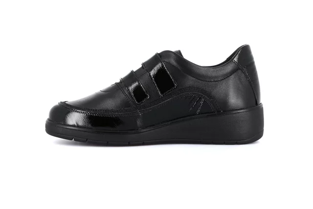 Komfort Sneaker | NETA SC4209 - SCHWARZ | Grünland