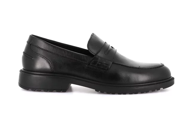 Moccasin BART in leather | BART SC4309 - BLACK | Grünland