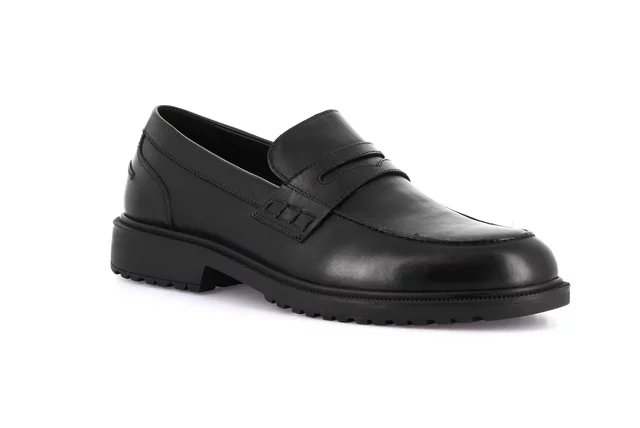 Mocassino BART in pelle SC4309 - nero