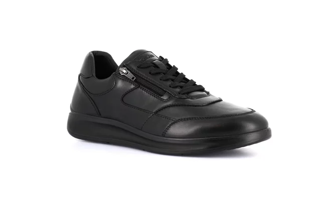 Scarpa in pellecon zip SC4310 - nero