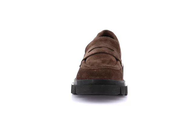 Moccasin in suede | ROCE SC4319 - BROWN | Grünland