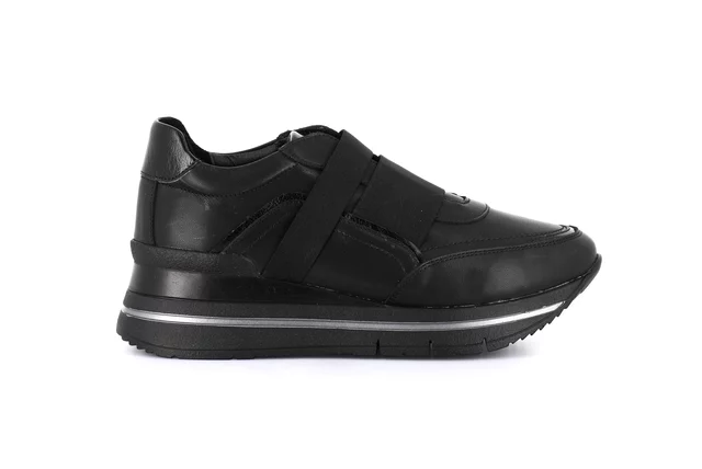 Voluminous city sneaker | SHAF SC4321 - BLACK | Grünland