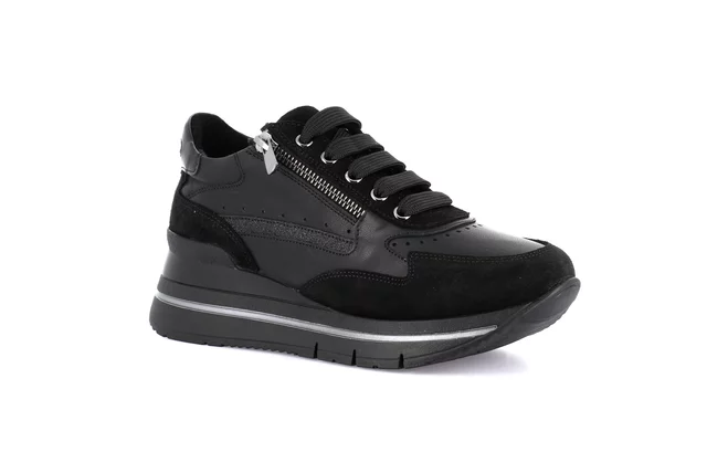 Voluminöser City Sneaker | SHAF SC4324 - schwarz