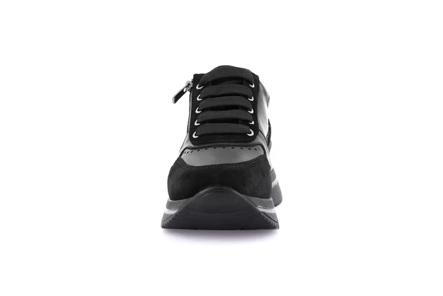 Voluminous city sneaker | SHAF SC4324 - BLACK | Grünland