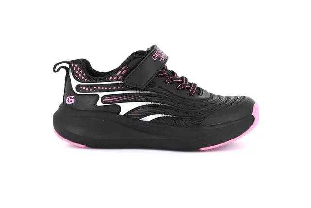 SCARPA  BAMB.  S. SC4337 - NERO-FUXIA | Grünland Junior