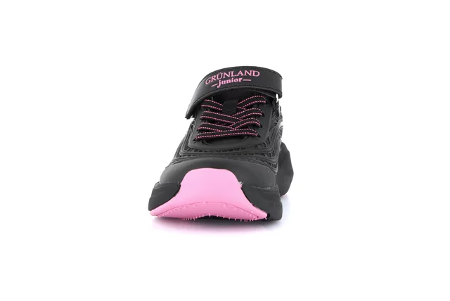 Sneaker super leggera | TIRS SC4337 - NERO-FUXIA | Grünland Junior