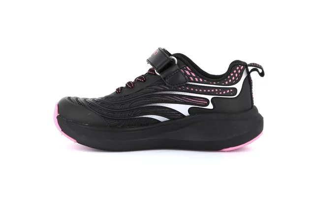 Superleichter Sneaker | TIRS SC4337 - NERO-FUXIA | Grünland Junior