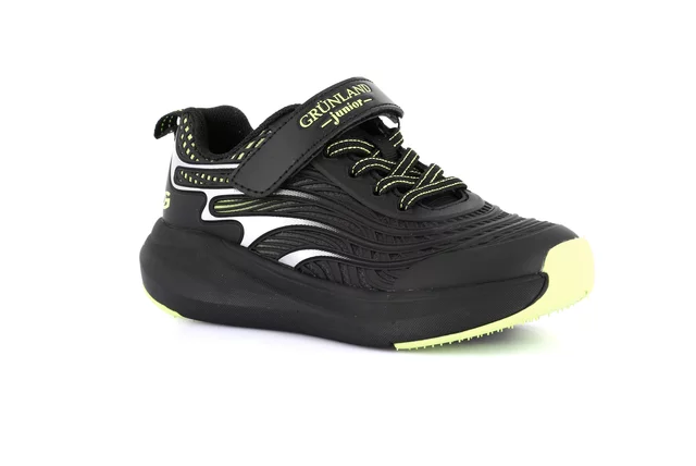 Superleichter Sneaker | TIRS SC4337 - nero lime