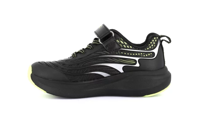 Sneaker super leggera | TIRS SC4337 - NERO-LIME | Grünland Junior