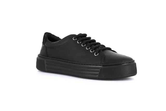 Urban sneaker with platform | STAC SC4338 - black