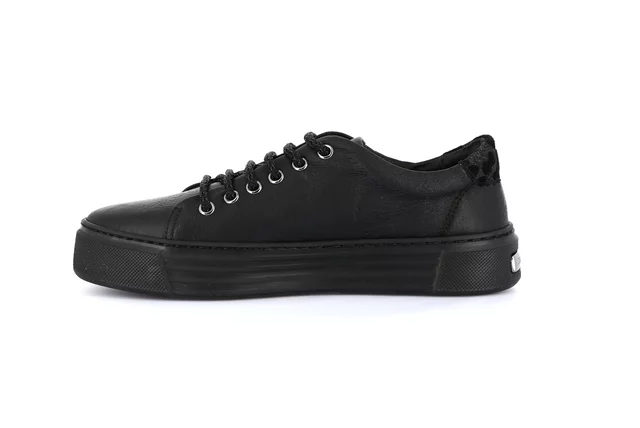 Urbaner Sneaker mit Plateau | STAC SC4338 - SCHWARZ | Grünland