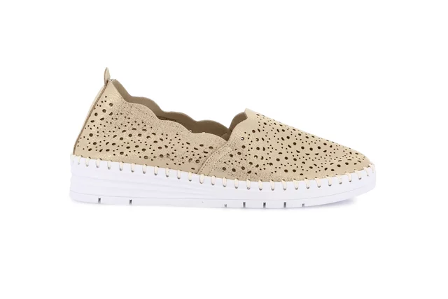 Slip on super leggera | SAVI SC4382 - BEIGE-METAL | Grünland