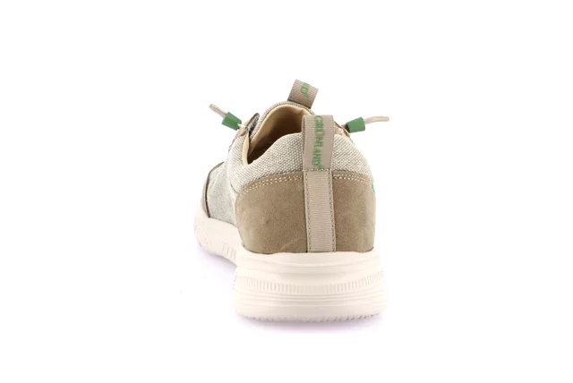 Sporty shoe with elastic laces | BITT SC4577 - BEIGE | Grünland