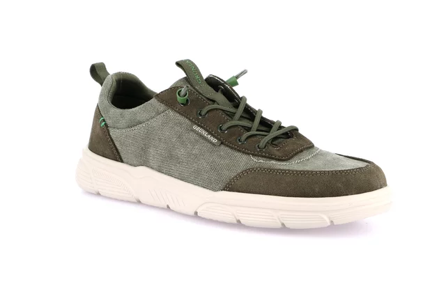 Scarpa sportiva con lacci elastici | BITT SC4577 - kaki