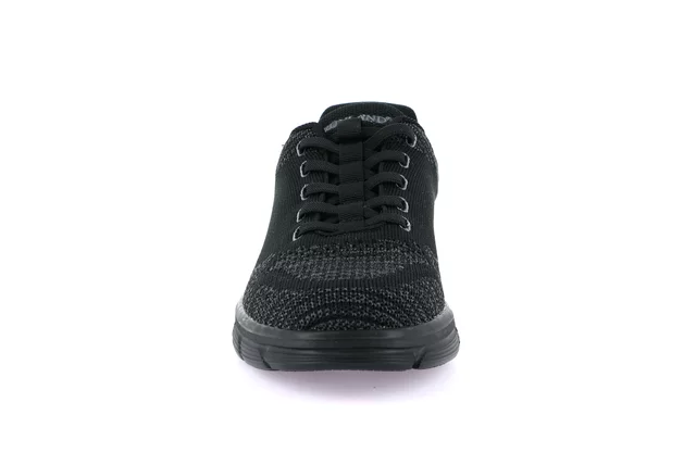 Men's Textile Sneakers | BITT SC4580 - BLACK | Grünland