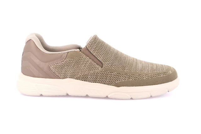 Men's fabric Slip-on | BITT SC4581 - BEIGE | Grünland