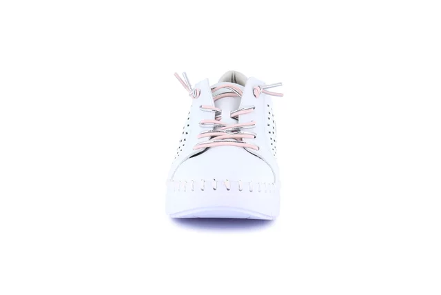 Superleichter Sneaker | SILI SC4583 - BIANCO-ROSA | Grünland