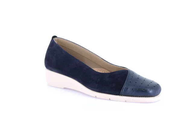 Comfort ballerina | REES SC4606 - blue