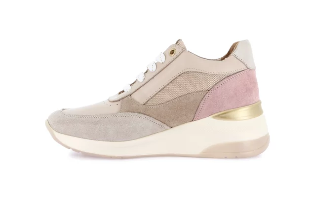 Sneaker with wedge | SIFI SC4628 - BEIGE | Grünland