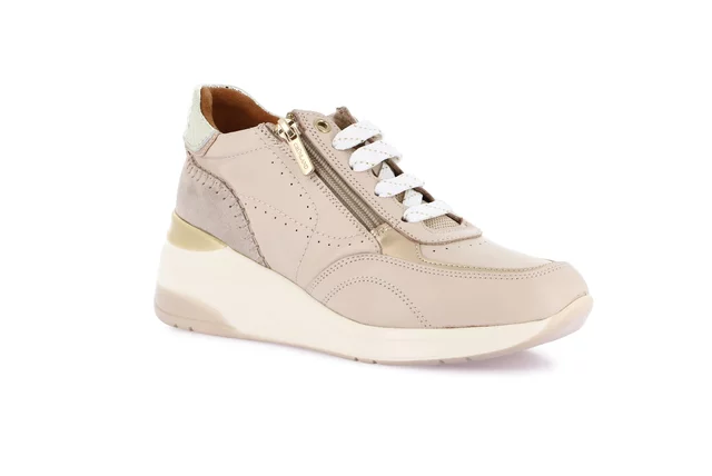 Sneaker with wedge | SIFI SC4629 - beige